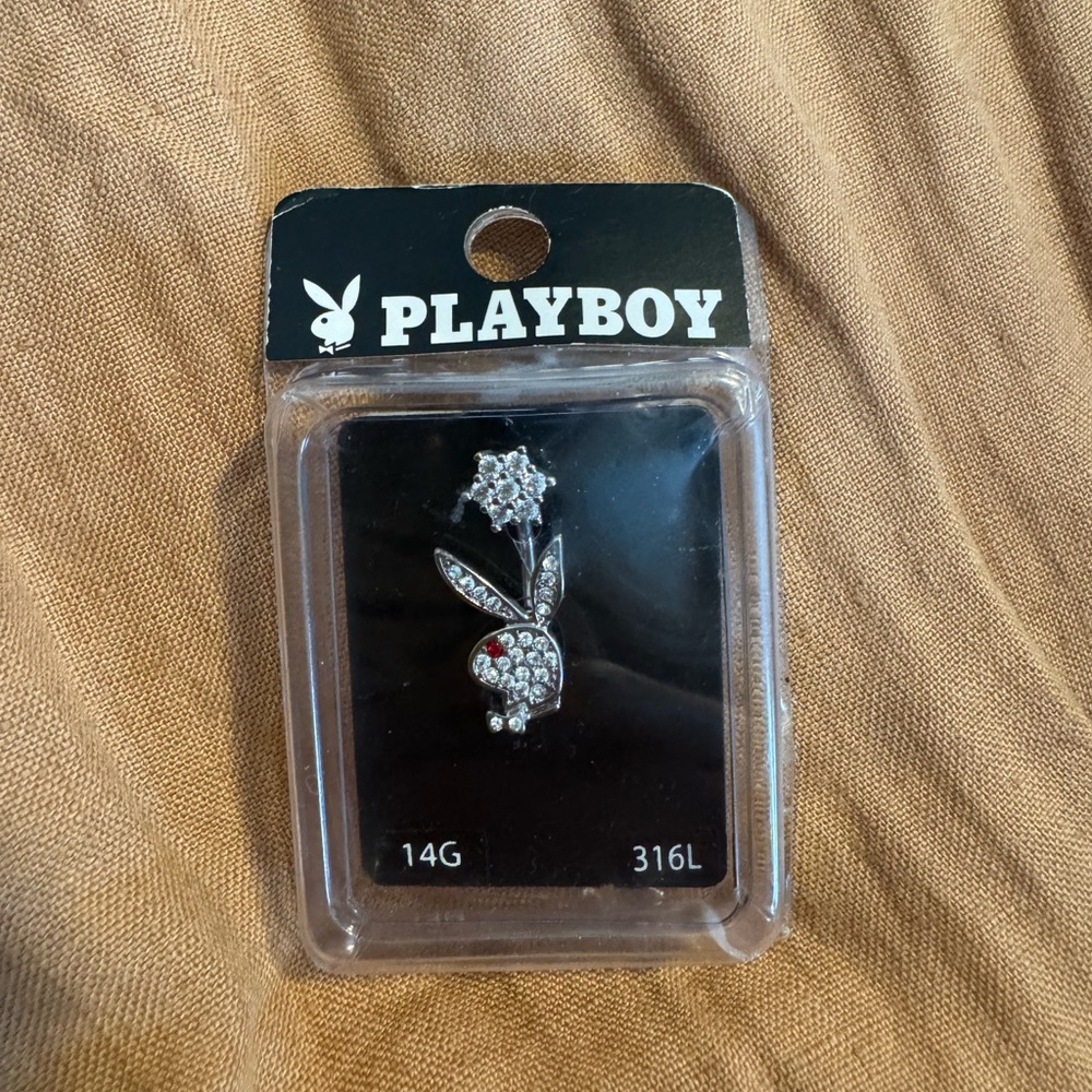 Playboy bunny belly ring jewelry